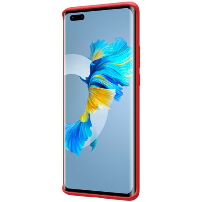 Nillkin - Huawei Mate 40 Pro Handyhülle - Case aus flexiblem Plastik/Silikon - Flex Pure Series - rot