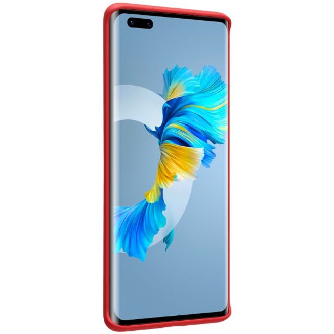 Nillkin - Huawei Mate 40 Pro Handyhülle - Case aus flexiblem Plastik/Silikon - Flex Pure Series - rot