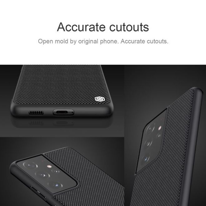Nillkin - Samsung Galaxy S21 Ultra Hülle - Hardcase - Textured Series - schwarz