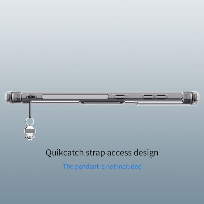 Nillkin - Samsung Galaxy S21 Hülle - Case aus elastischem Plastik - Nature Soft Series - grau