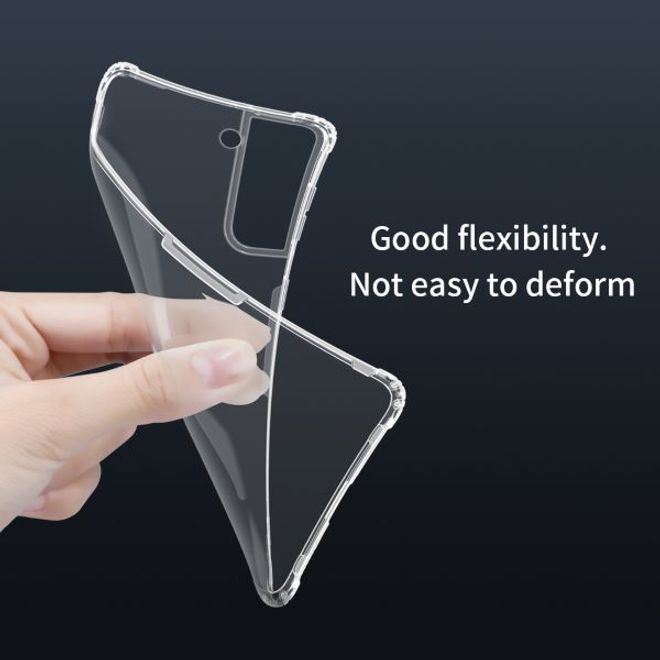 Nillkin - Samsung Galaxy S21 Hülle - Case aus elastischem Plastik - Nature Soft Series - grau