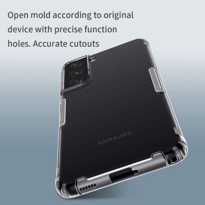 Nillkin - Samsung Galaxy S21 Hülle - Case aus elastischem Plastik - Nature Soft Series - transparent