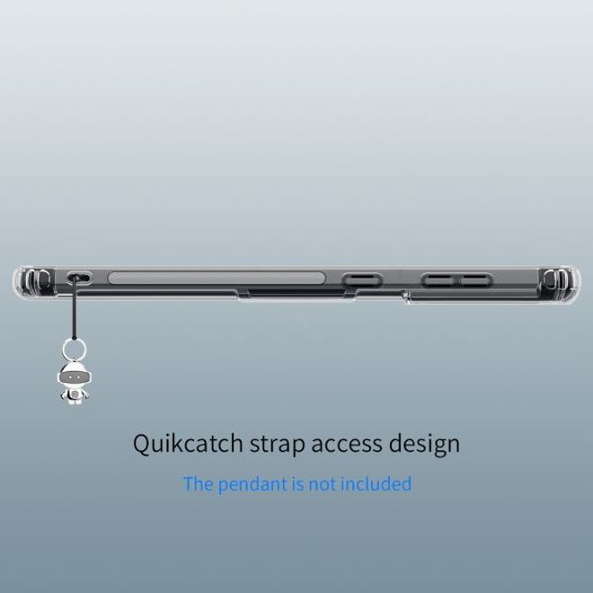 Nillkin - Samsung Galaxy S21+ Hülle - Case aus elastischem Plastik - Nature Soft Series - grau