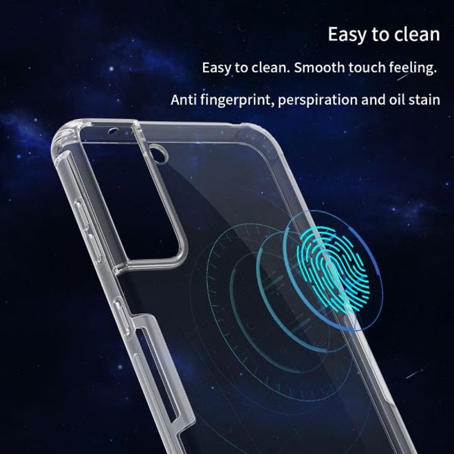 Nillkin - Samsung Galaxy S21+ Hülle - Case aus elastischem Plastik - Nature Soft Series - grau