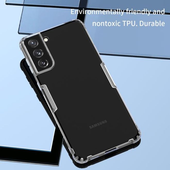 Nillkin - Samsung Galaxy S21+ Hülle - Case aus elastischem Plastik - Nature Soft Series - grau