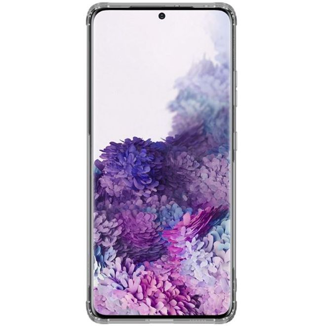 Nillkin - Samsung Galaxy S21 Ultra Hülle - Case aus elastischem Plastik - Nature Soft Series - grau