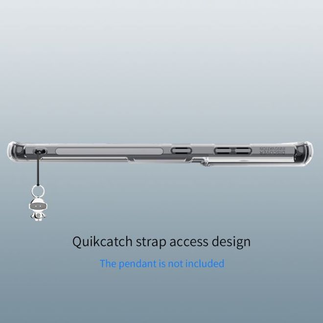 Nillkin - Samsung Galaxy S21 Ultra Hülle - Case aus elastischem Plastik - Nature Soft Series - grau