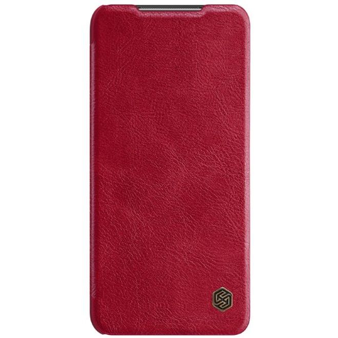 Nillkin - Xiaomi Poco M3 Hülle - Leder Book Case - Qin Series - rot