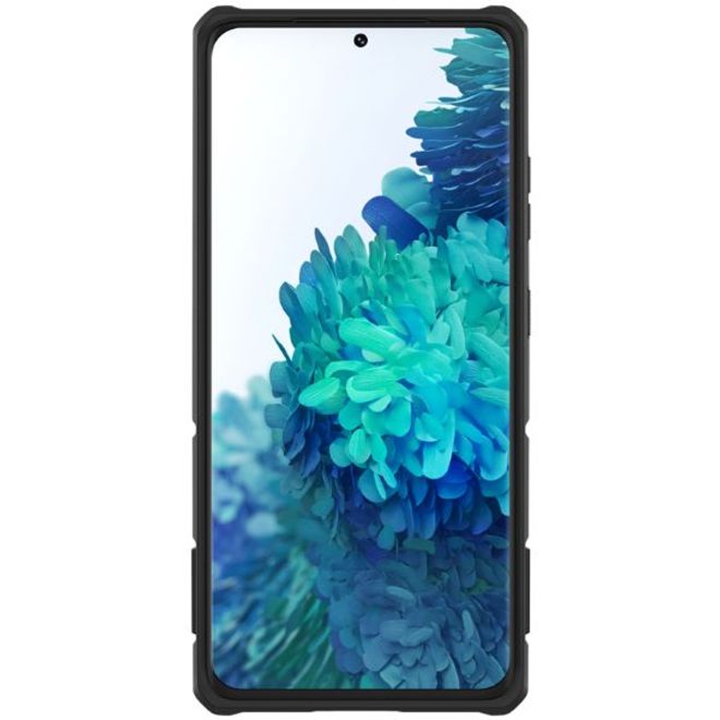 Nillkin - Samsung Galaxy S21 Ultra Hülle - Plastik Hardcase - CamShield Armor Series - schwarz