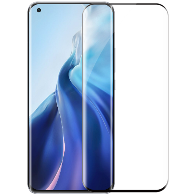 Nillkin - Xiaomi Mi 11 Schutzglas - 3D CP+ Max Series - schwarz