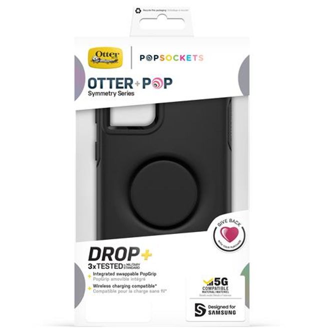 Otterbox - Samsung Galaxy S21+ Hülle - Hard-Cover - Pop Symmetry - schwarz