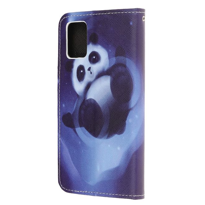 Samsung Galaxy A72 5G / 4G Handy Hülle - Leder Bookcover Image Series - Panda