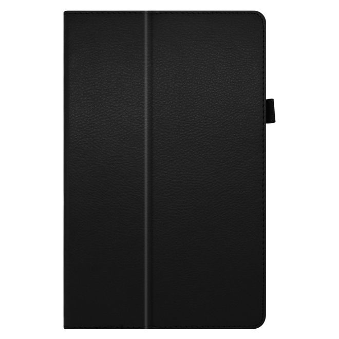 Lenovo Tab M10 FHD Plus (2nd Gen) Tablet Case - Leather Case - Lychee Look - Black