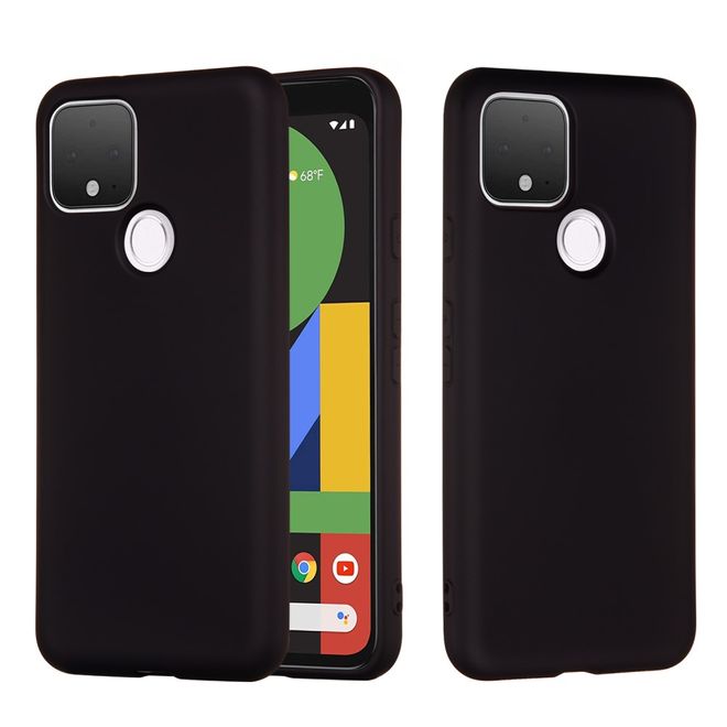 Google Pixel 4a 5G Handyhülle - Softcase TPU Series - schwarz