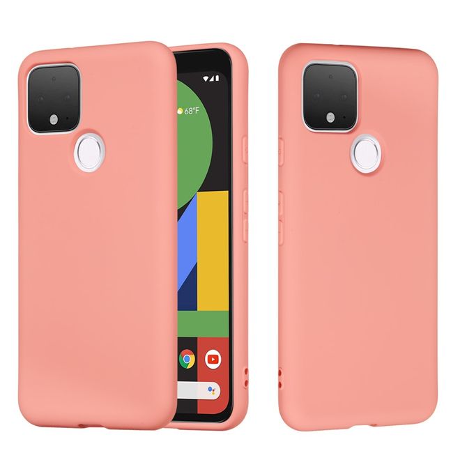 Google Pixel 4a 5G Handyhülle - Softcase TPU Series - pink