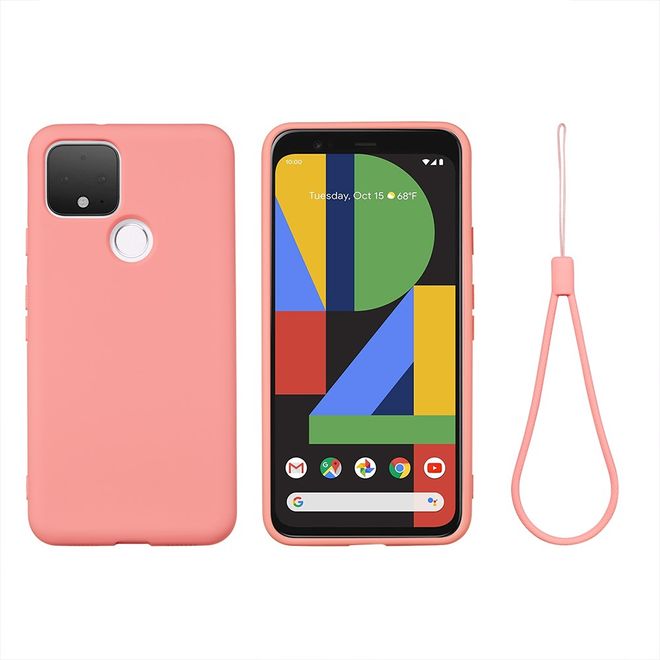 Google Pixel 4a 5G Handyhülle - Softcase TPU Series - pink