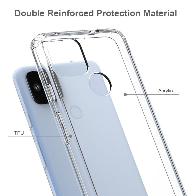 Google Pixel 4a 5G Handyhülle - Softcase TPU Series - transparent
