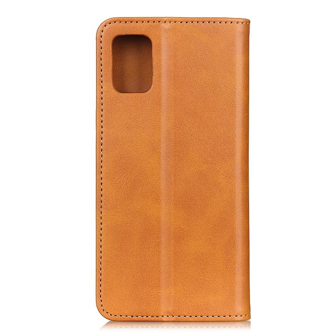 OnePlus 9 Handy Hülle - Classic V Leder Bookcover Series - braun