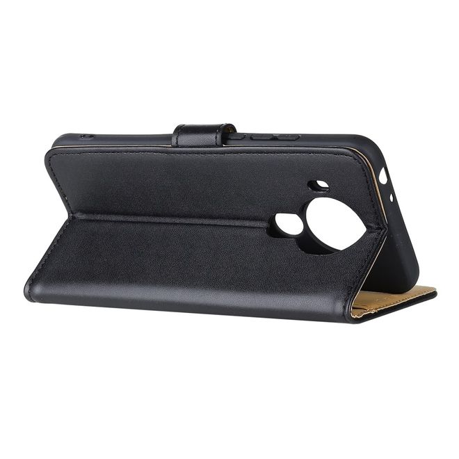 Nokia 5.4 Handy Hülle - Classic II Leder Bookcover Series - schwarz