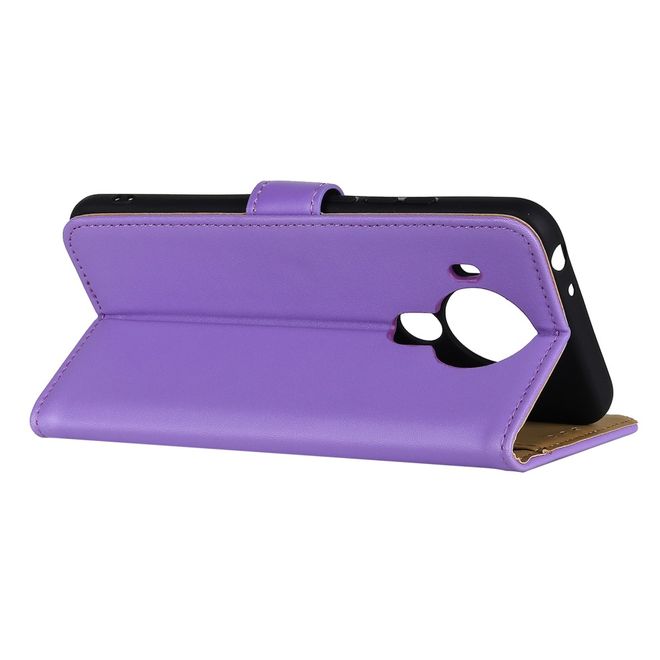Nokia 5.4 Handy Hülle - Classic II Leder Bookcover Series - purpur