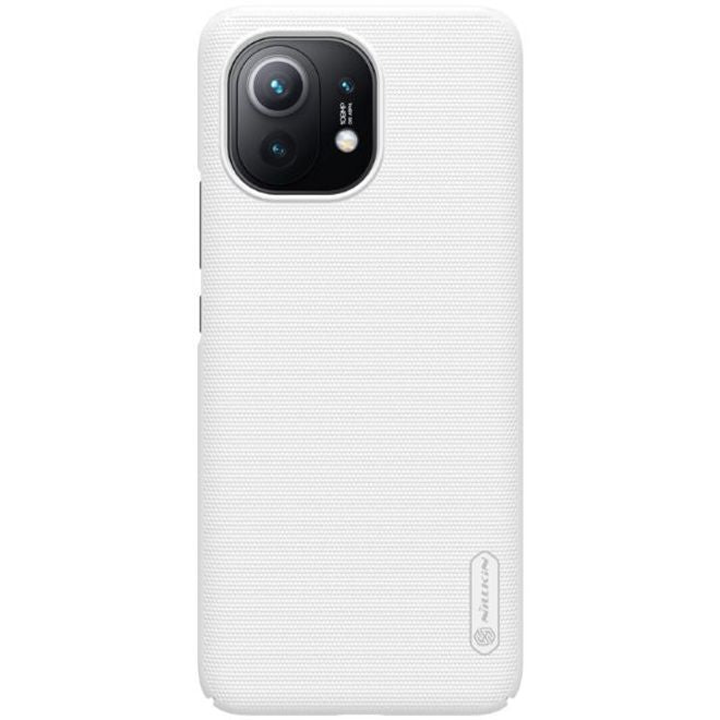 Nillkin - Xiaomi Mi 11 Hülle - Plastik Case - Super Frosted Shield Series - weiss