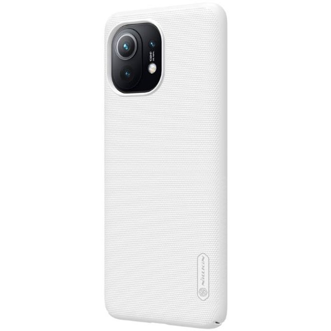 Nillkin - Xiaomi Mi 11 Hülle - Plastik Case - Super Frosted Shield Series - weiss