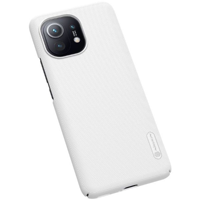 Nillkin - Xiaomi Mi 11 Hülle - Plastik Case - Super Frosted Shield Series - weiss
