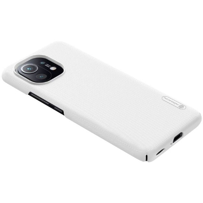 Nillkin - Xiaomi Mi 11 Hülle - Plastik Case - Super Frosted Shield Series - weiss