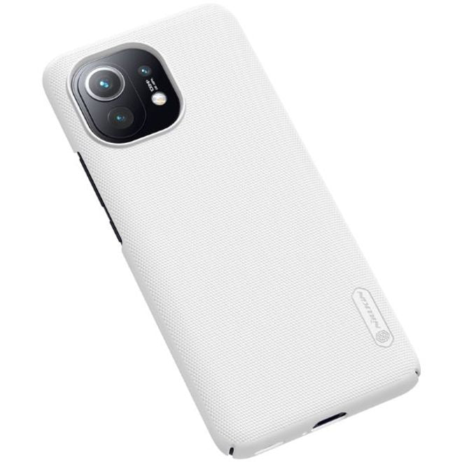 Nillkin - Xiaomi Mi 11 Hülle - Plastik Case - Super Frosted Shield Series - weiss