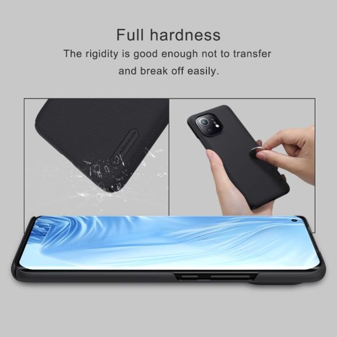 Nillkin - Xiaomi Mi 11 Hülle - Plastik Case - Super Frosted Shield Series - weiss