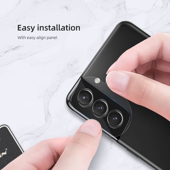 Nillkin - Samsung Galaxy S21+ Kamera Schutzglas - InvisiFilm AR Series - schwarz