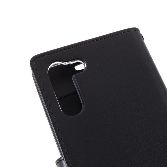 Goospery - Samsung Galaxy S21+ Hülle - Leder Bookcover - Rich Diary Series - schwarz