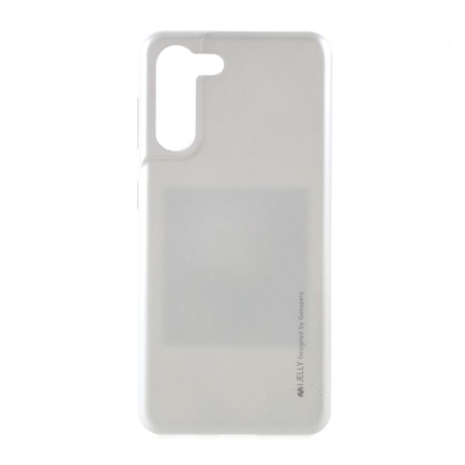 Goospery - Samsung Galaxy S21+ Handy Hülle - TPU Soft Case - i Jelly Metal Series - grau