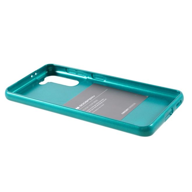 Goospery - Samsung Galaxy S21+ Handy Hülle - TPU Soft Case - i Jelly Metal Series - grün