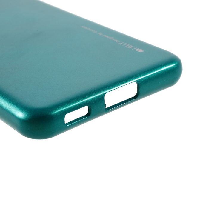 Goospery - Samsung Galaxy S21+ Handy Hülle - TPU Soft Case - i Jelly Metal Series - grün