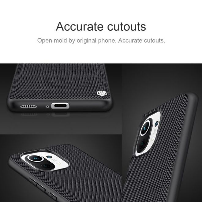 Nillkin - Xiaomi Mi 11 Hülle - Hardcase - Textured Series - schwarz