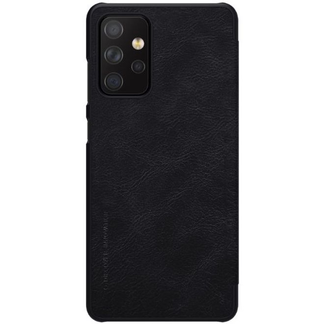Nillkin - Samsung Galaxy A72 5G / 4G Hülle - Leder Book Case - Qin Series - schwarz