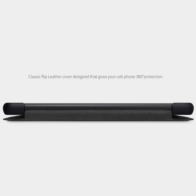 Nillkin - Samsung Galaxy A72 5G / 4G Hülle - Leder Book Case - Qin Series - schwarz