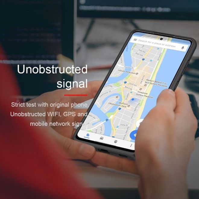Nillkin - Samsung Galaxy A72 5G / 4G Hülle - Hardcase - Textured Series - schwarz