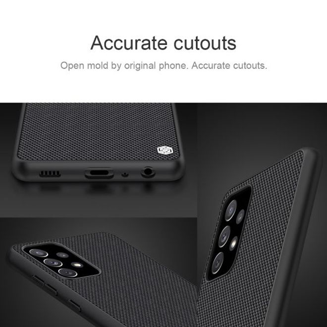 Nillkin - Samsung Galaxy A72 5G / 4G Hülle - Hardcase - Textured Series - schwarz
