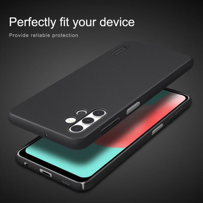 Nillkin - Samsung Galaxy A32 5G Hülle - Plastik Case - Super Frosted Shield Series - schwarz