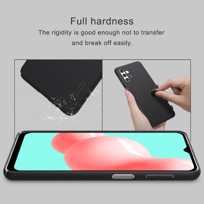 Nillkin - Samsung Galaxy A32 5G Hülle - Plastik Case - Super Frosted Shield Series - schwarz