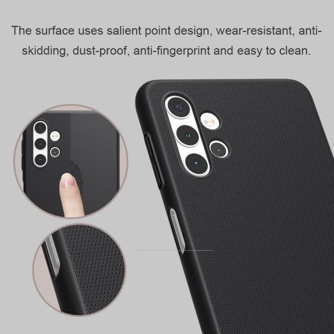 Nillkin - Samsung Galaxy A32 5G Hülle - Plastik Case - Super Frosted Shield Series - schwarz