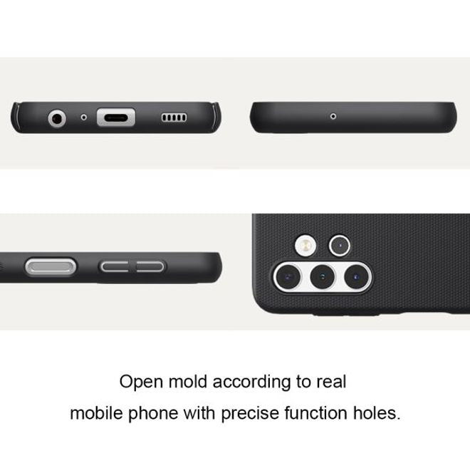 Nillkin - Samsung Galaxy A32 5G Hülle - Plastik Case - Super Frosted Shield Series - schwarz