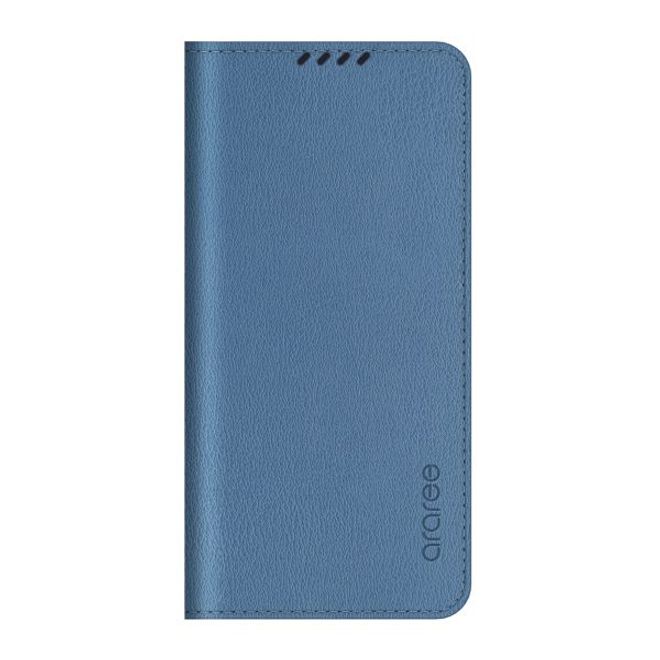 Araree - Samsung Galaxy S21+ Hülle - Case aus Kunstleder - Mustang Diary Series - blau