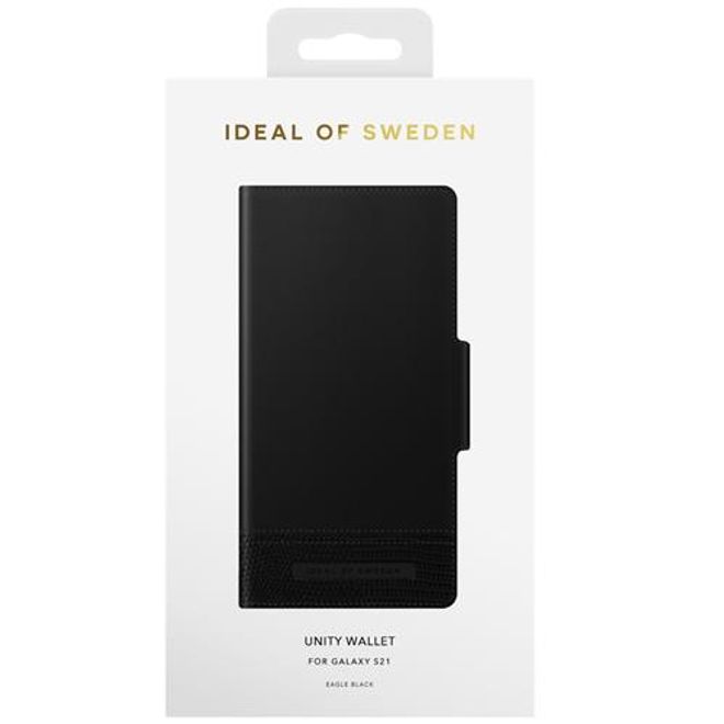 iDeal of Sweden - Samsung Galaxy S21 Hülle - Designer Bookcover Eagle Black - mehrfarbig