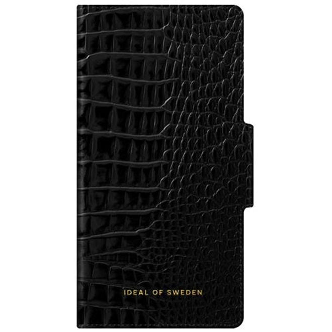 iDeal of Sweden - Samsung Galaxy S21+ Hülle - Designer Bookcover Jet Black Croco - mehrfarbig