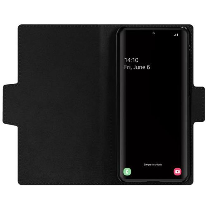 iDeal of Sweden - Samsung Galaxy S21+ Hülle - Designer Bookcover Jet Black Croco - mehrfarbig