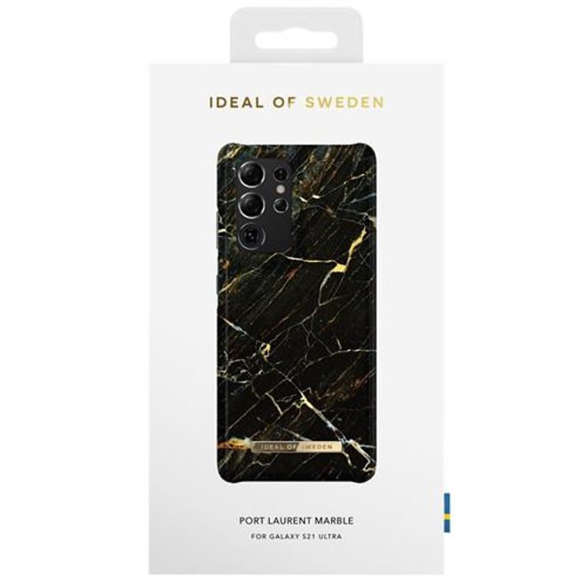 iDeal of Sweden - Samsung Galaxy S21 Ultra Hülle - Printed Case - Port Laurent Marble