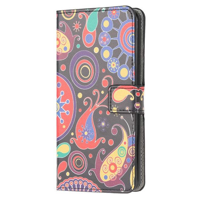 Samsung Galaxy A42 5G Handy Hülle - Leder Bookcover Image Series - farbiges Muster